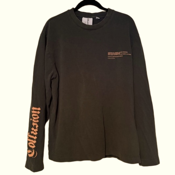 ASOS Other - Eight Paw Projects Limited Long Sleeve Collusion Logo Chromatic Records Unisex-T